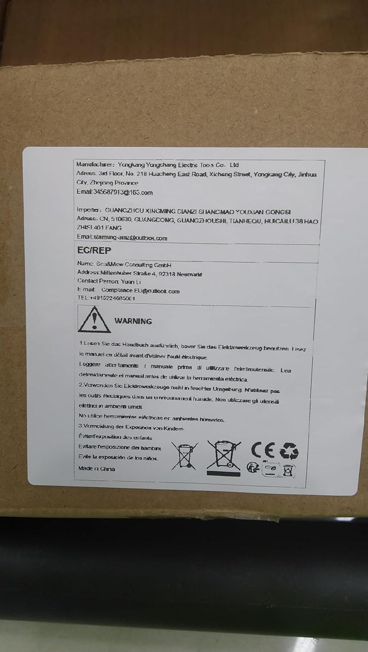 Akku Multifunktionswerkzeug, mit 2x1500mAh Akku, 300W Oszillationssäge Bürstenloser, 4°Oszillationsw