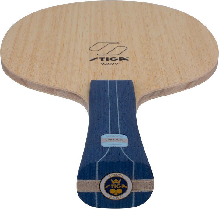 STIGA Wavy Ultra Fibre Profi-Tischtennisholz Round - Master, Round - Master