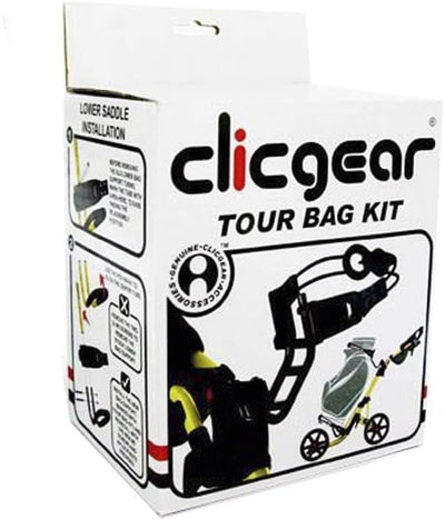 Clicgear 3.5+ Tour Bag Halterungsset, Schwarz