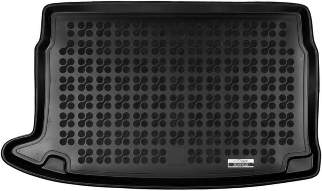 AZUGA Gummi Kofferraumwanne Premium Antirutsch passend für VW Polo ab 6/2009-9/2017 (6R) (variablem
