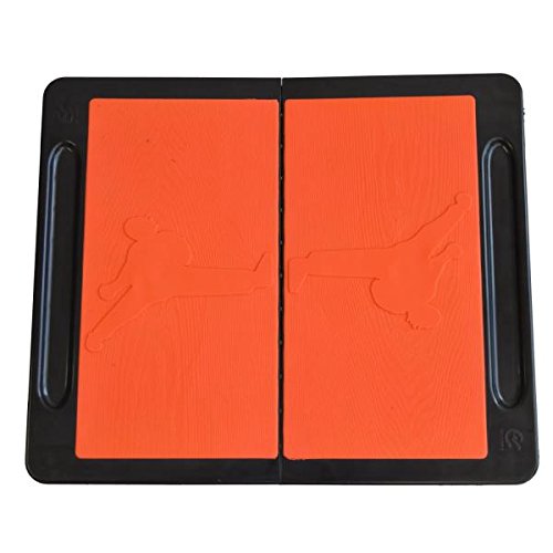 BAY OKPA Bruchtestbretter Wiederverwendbar -4 Stärke Anfänger, Fortgeschrittene orange S, orange S