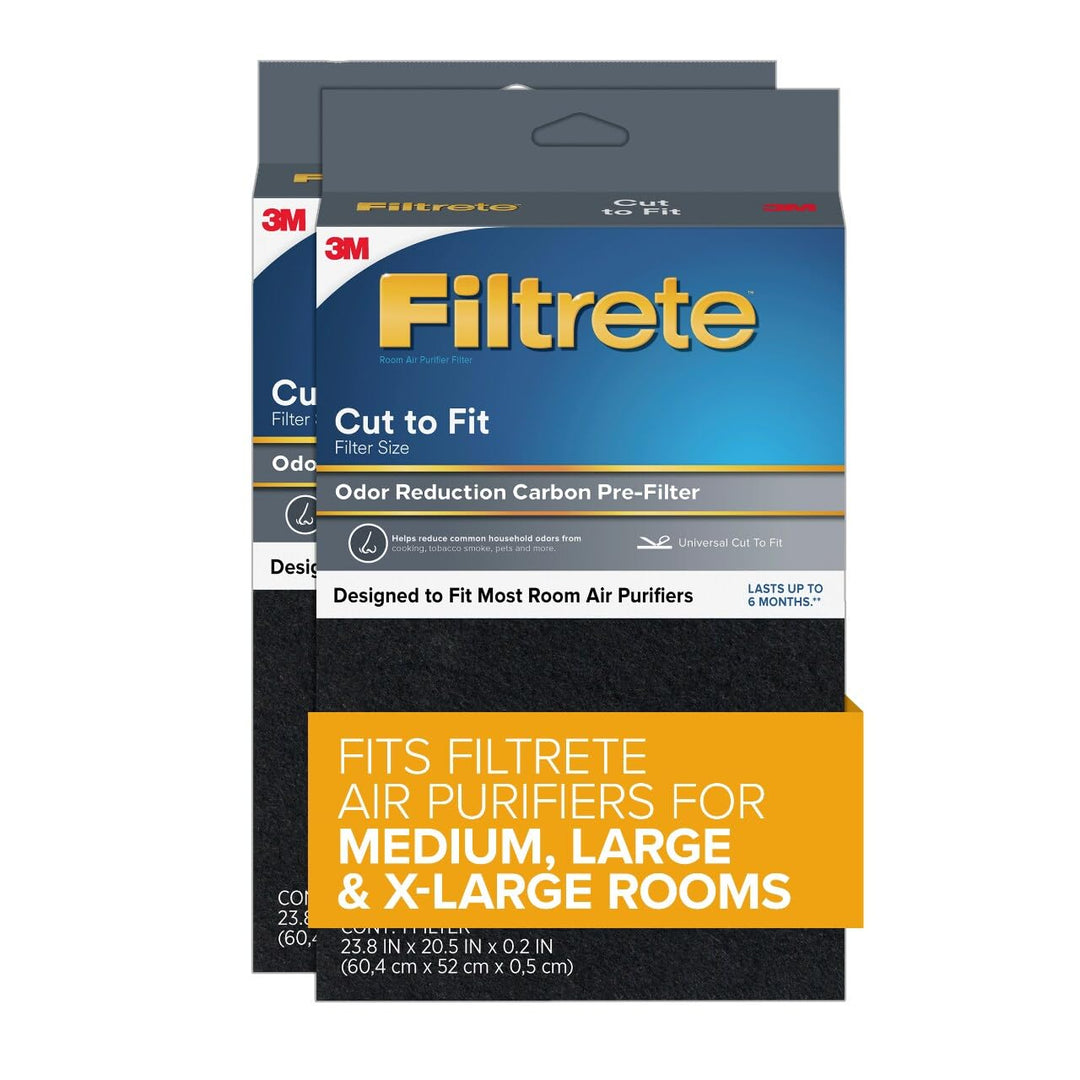 Filtrete FAPF-UCTF2PAMZ Geruchsabwehrfilter, Schwarz