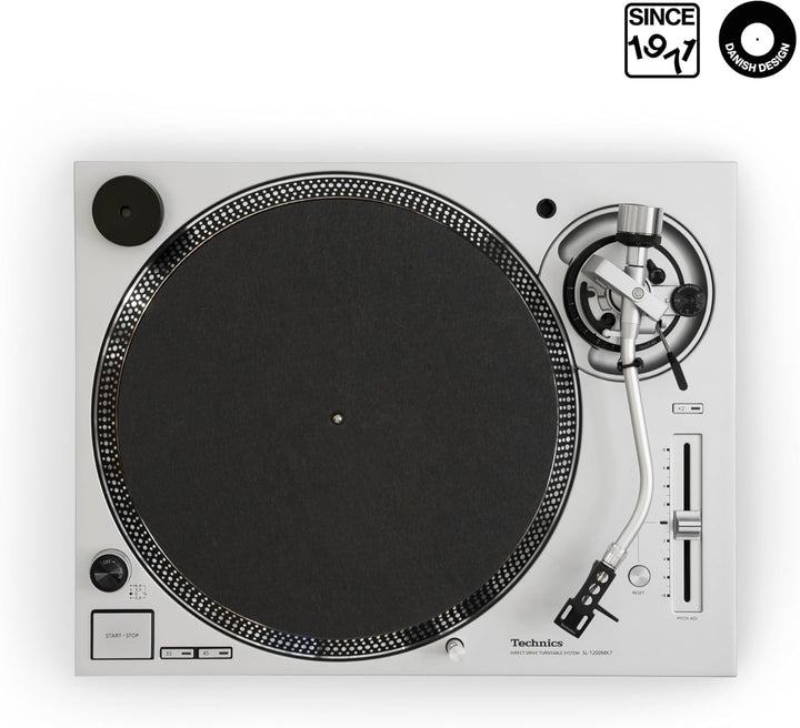 Premium Antistatische Plattenspielermatte - Anti-Static Record Mat aus Carbonfaserfilz für Turntable