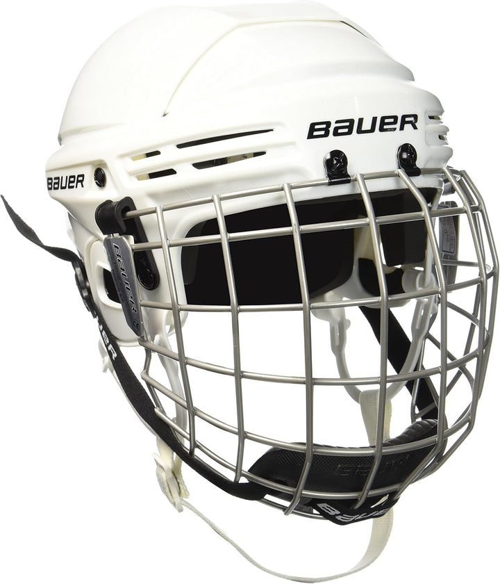 BAUER - Erwachsenen Eishockey Helm Combo mit Gitter 2100 Senior I Schutzhelm für Eishockeyspieler I
