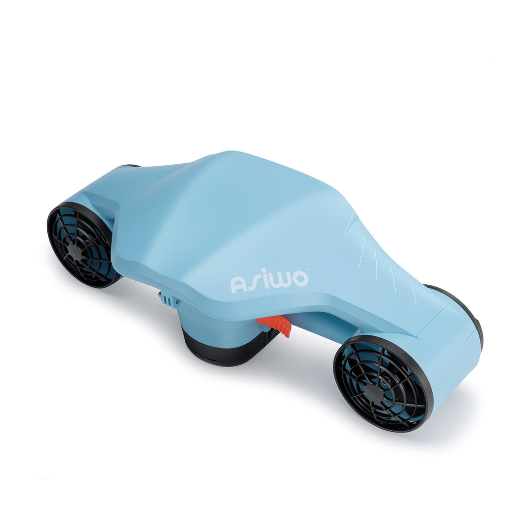 Asiwo Unterwasserscooter Tauchscooter Manta 2 mit Starker Schub,Seascooter mit mit Action Kamera Hal