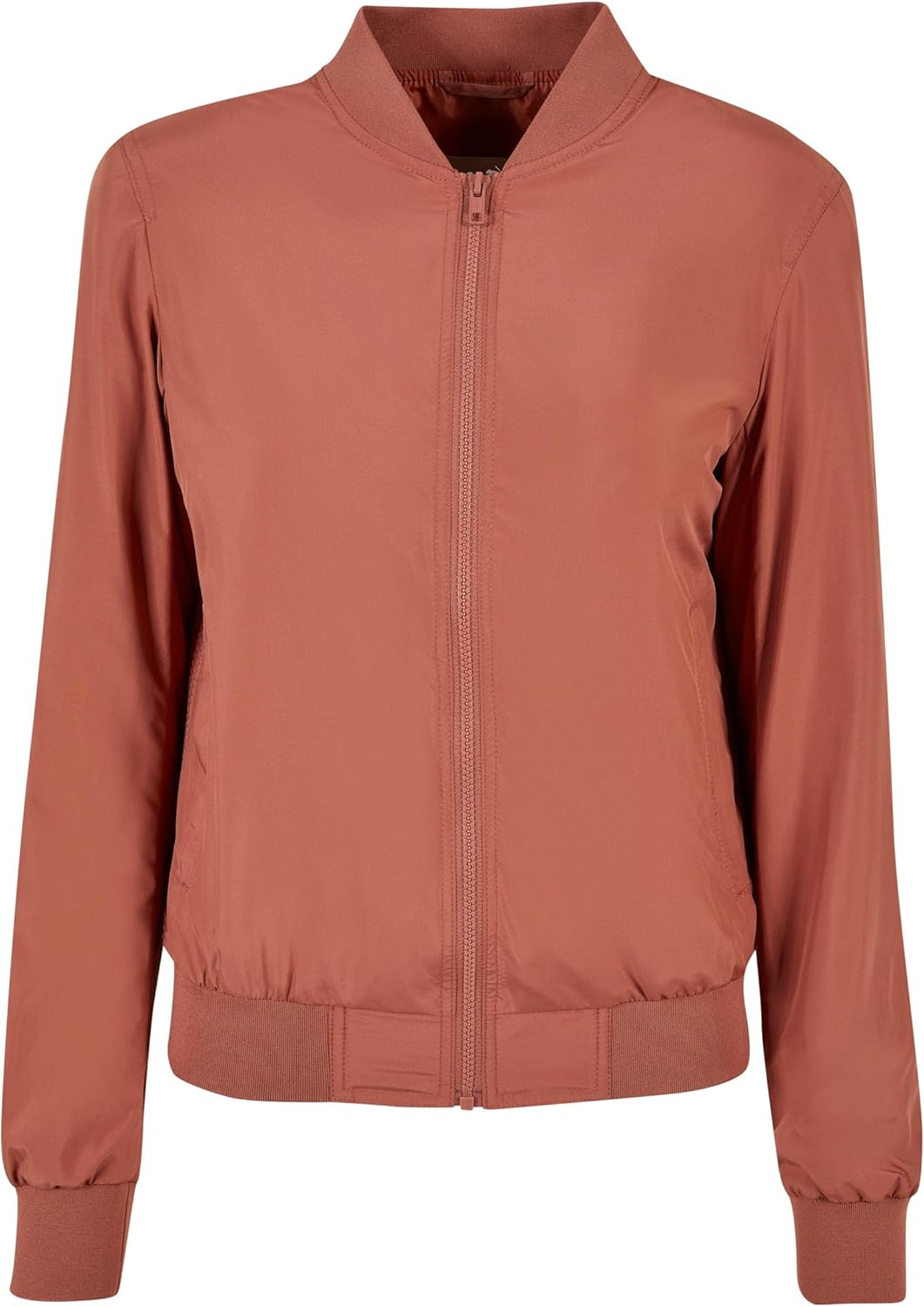 Urban Classics Damen Bomberjacke Ladies Light Bomber Jacket, leichte Fliegerjacke für Frauen in viel