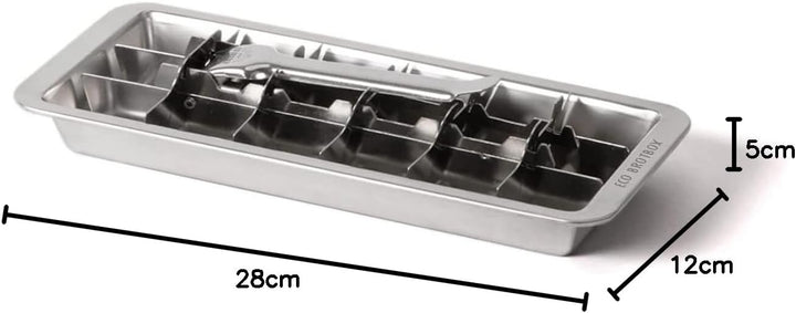 ECO Ice Cuber von ECO Brotbox | plastikfreie Eiswürfelform aus Edelstahl | Behälter lebensmittelecht