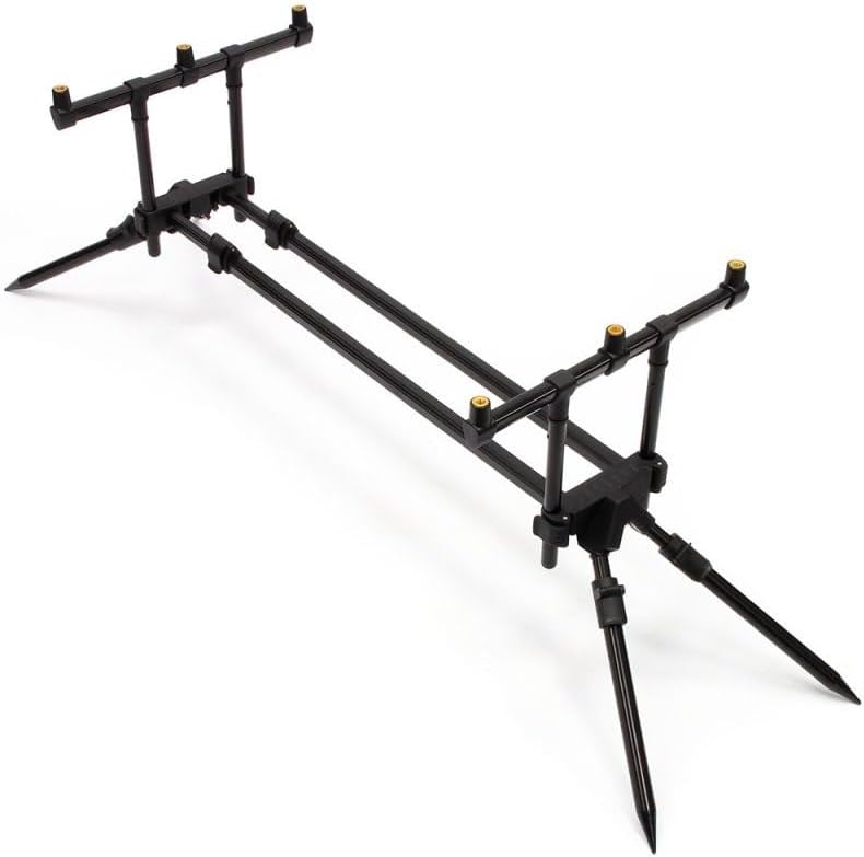 Rod Pod Quick Rutenständer für 3 Angelruten Karpfen Rutenhalter mit Tasche