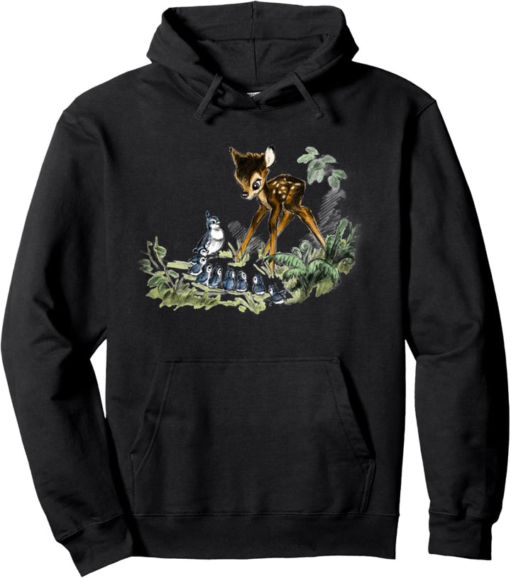 Disney Bambi and Quail Family Pullover Hoodie