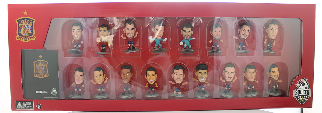 SoccerStarz - Spanien Team Pack 17 Figur (2020 Version) /Figuren