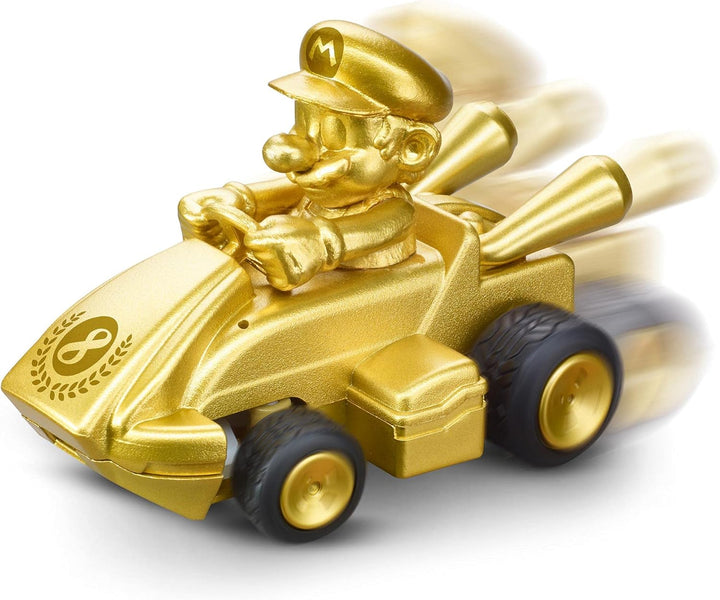 Carrera 2,4GHz Mario Kart(TM) Mini RC, Mario - Gold (Paper