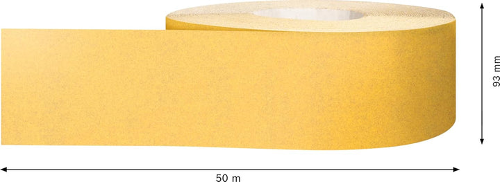 Bosch Professional 1x Expert C470 Schleifpapierrolle (für Hartholz, Farbe auf Holz, Breite 93 mm, Lä