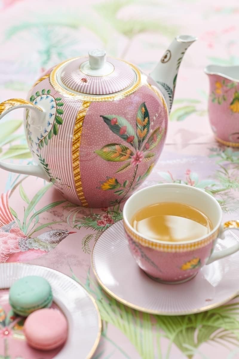 PiP Studio 51004135 La Majorelle Tasse mit Untertasse pink 0,28 l Set2 (1 Set)