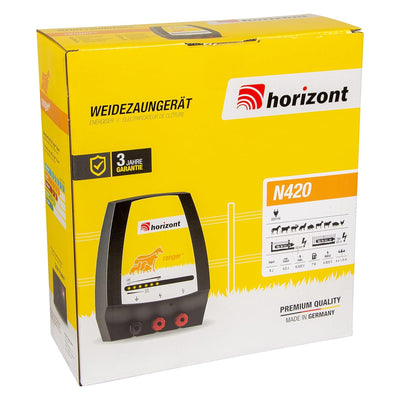 horizont Weidezaungerät 230V 6 J - ranger N420 - optimal für Pferde oder Rinder, Elektro Weidezaun,