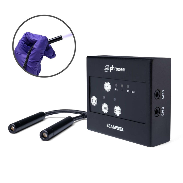 Phrozen Cure Beam | UV-Taschenlampe für Resin 3D Drucker | 405nm LED Harz-Härten Licht Lampe | Mini