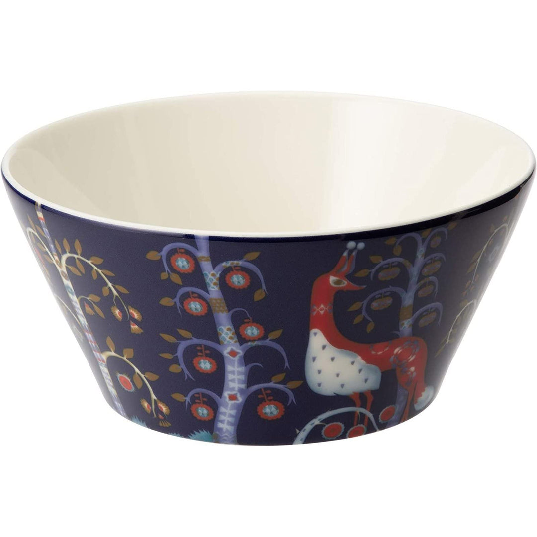 Iittala Taika Schale, Porzellan, Blau 3 Blau, 3 Blau