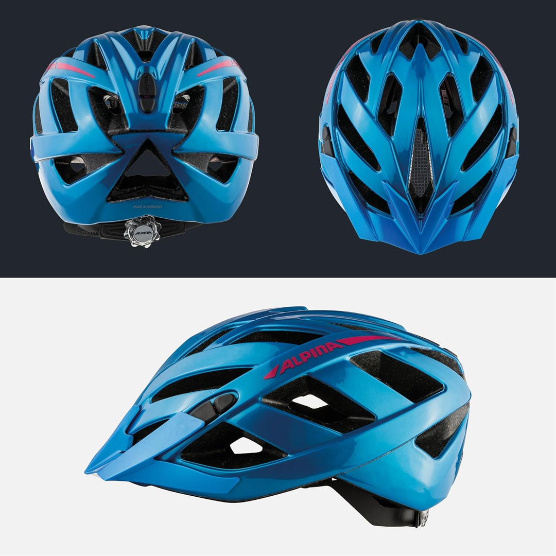 ALPINA PANOMA 2.0 L.E. - Reflektierender & Optimal Belüfteter Fahrradhelm Mit Fliegennetz & Nachrüst