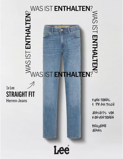 Lee Herren Straight Fit MVP Extreme Motion Jeans 29W / 30L Brady, 29W / 30L Brady