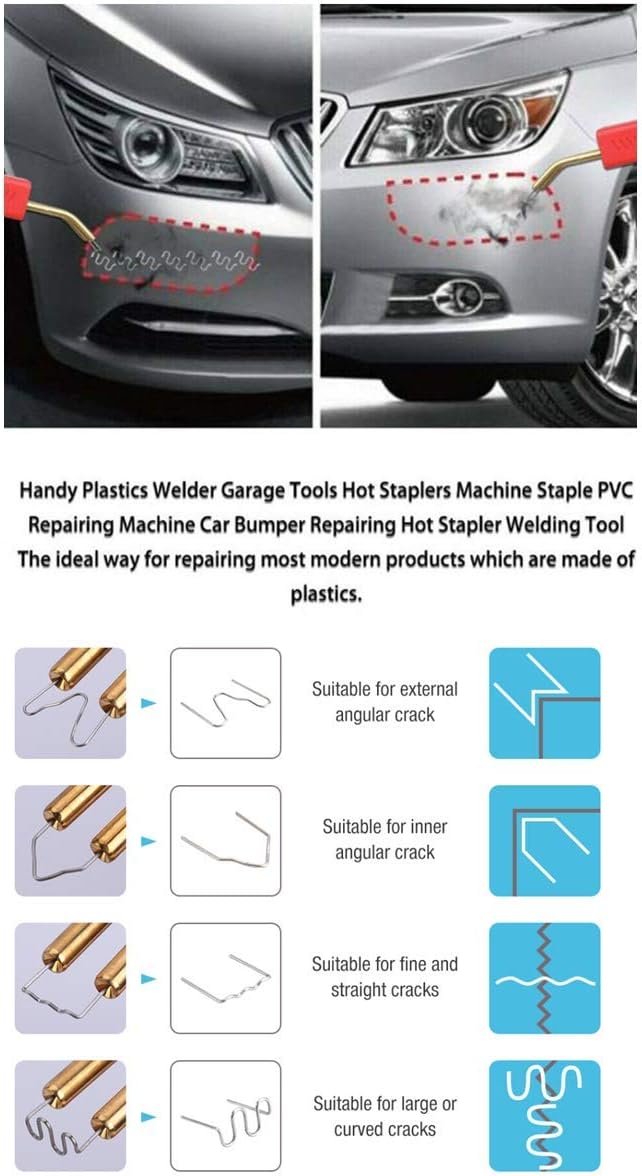 kunststoff Schweissen Maschine Auto Stossstange Reparatur Set 50W Auto-Stossdämpferreparaturmaschin,