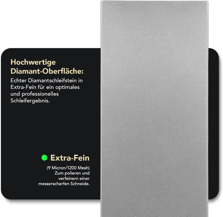 DMT Dia-Sharp Diamant-Schleifstein, extra-fein, 29.2cm / 11.5 Zoll, 1 Stück, D11E, Extra-Fein
