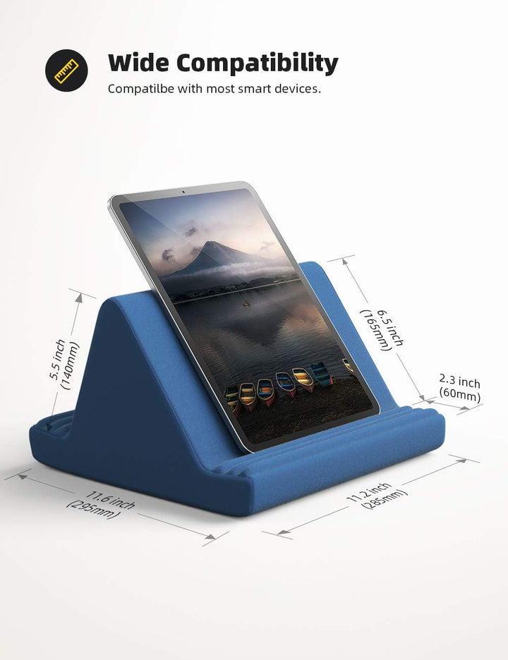 Lamicall Tablet Halter Kissen, Tablet Ständer - Kissenhalter Halterung Bett Sofa für New 2022 iPad P