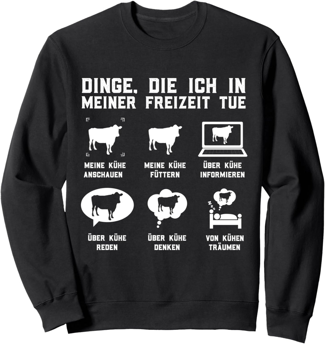 Kühe Kuh Rinder-Züchter Sweatshirt