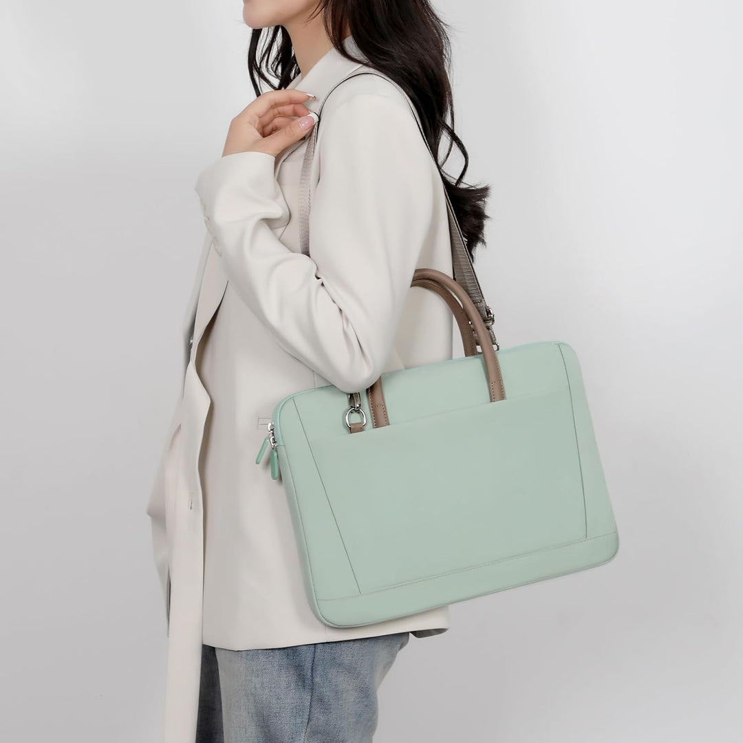 Laptoptasche für Herren, 38,1 cm (15 Zoll), Polyester, leicht, solide, Arbeit, Computer, Laptop, Kur