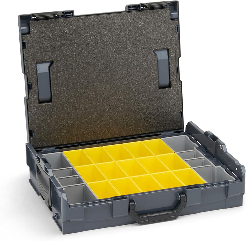 L-BOXX Werkzeugkoffer Set | Bosch Sortimo 102 Insetboxenset B3 | Erstklassige Sortierboxen für Klein
