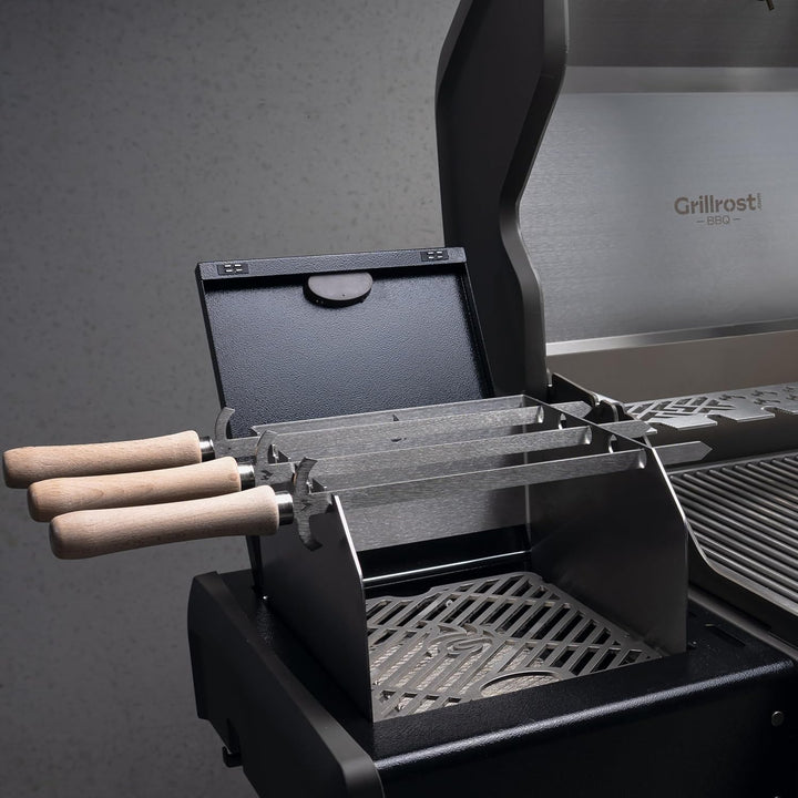 Edelstahl INOX Grillrost passend für Napoleon grosse Sizzle Zone (LE3 LEX LE485 Phantom Prestige Leg