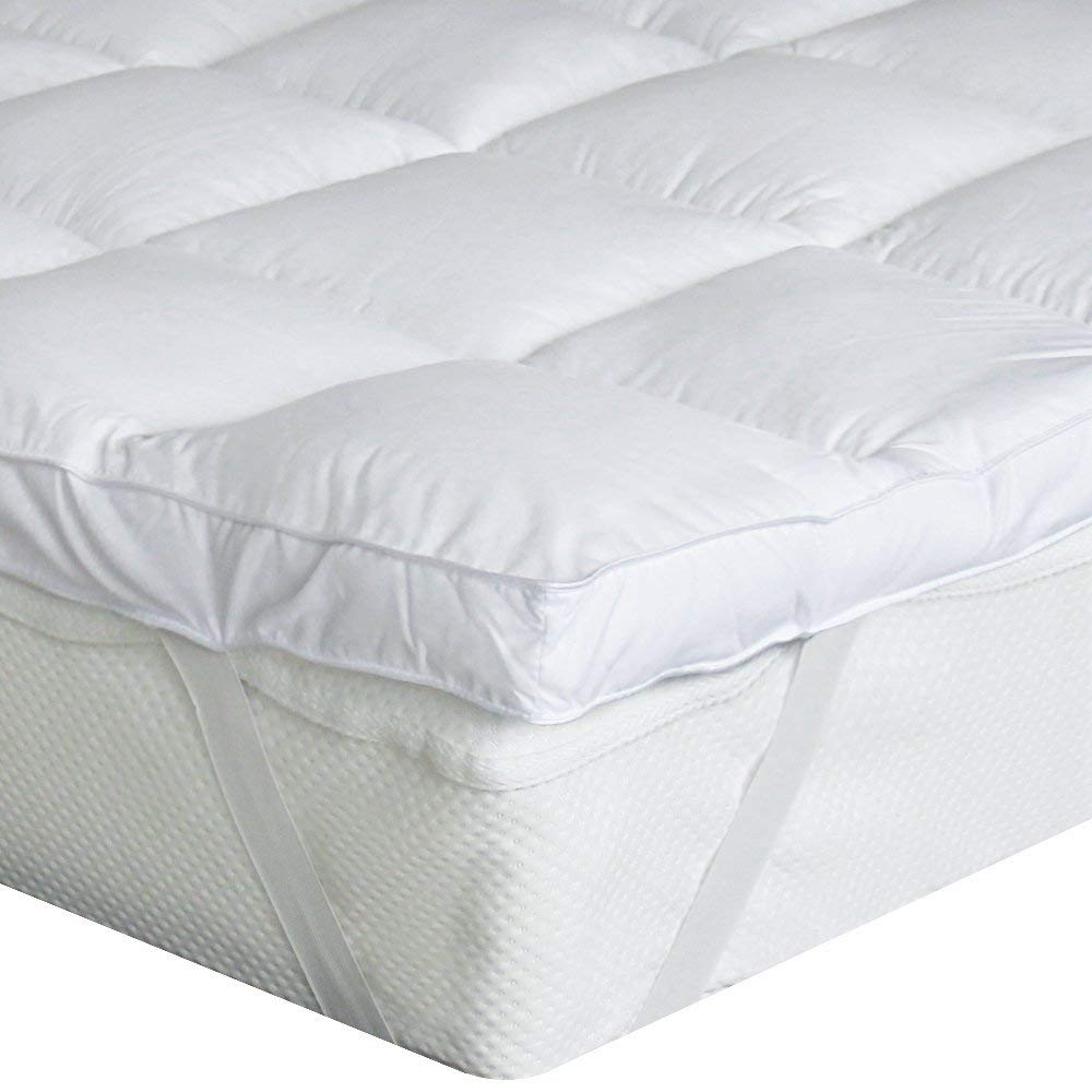 Bedecor Ultra-weich Matratzenauflage, Mikrofaser Polyester Matratzentopper, gefüllte Matratze, Atmun