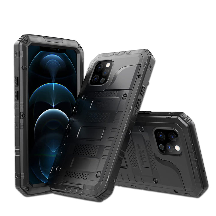 Cadorabo Hülle kompatibel mit Apple iPhone 12 PRO Schutzhülle TPU Silikon Case Robus Design Anti Rut