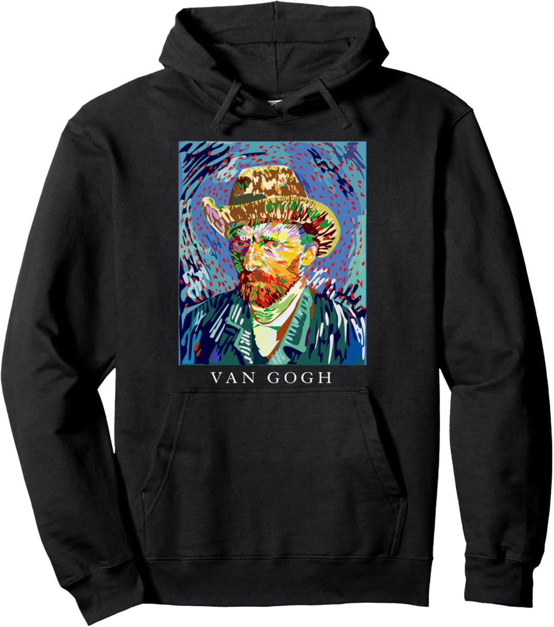 Van Gogh Art Graphic Tees - Novelty T-Shirts & Cool Designs Pullover Hoodie