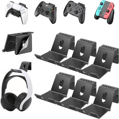 OIVO Controller Wandhalterung für PS3/PS4/PS5/Xbox 360/Xbox One/S/X/Elite/Series S/Series X Controll