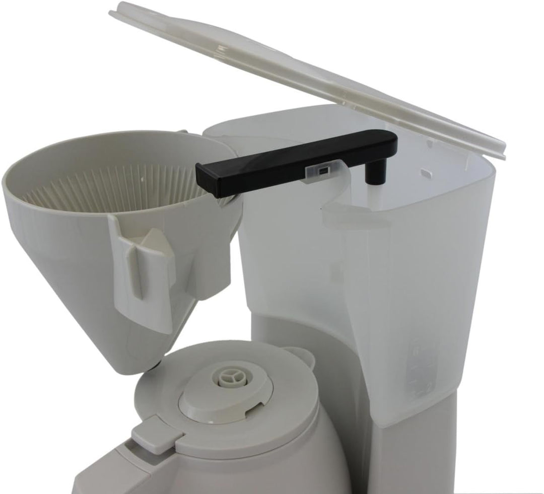 Melitta 1010-05 wh Easy Therm Kaffeefiltermaschine -Thermkanne -Tropfstopp -Schwenkfilter weiss Weis