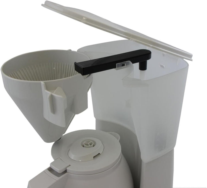Melitta 1010-05 wh Easy Therm Kaffeefiltermaschine -Thermkanne -Tropfstopp -Schwenkfilter weiss Weis