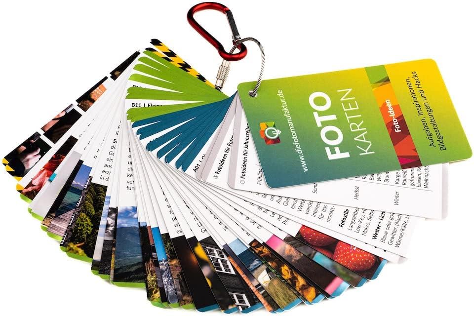 Fotokarten Fotoideen | Fotoaufgaben Bildgestaltung Fotohacks & Inspiration für kreative Foto Aufgabe