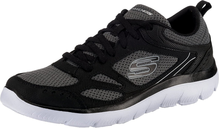 Skechers Herren Summits-South Rim Training, Sports Shoes, 41 EU Black White Bkw