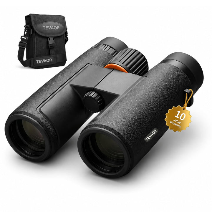 Fernglas 10x42 HD Feldstecher – BaK4 & FMC-vergütet – Wetterfest & Beschlagfrei durch Nitrogenfüllun