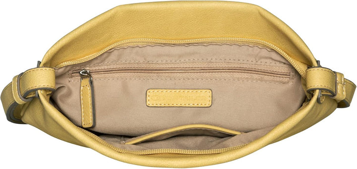 TOM TAILOR bags Rosabel Damen Umhängetasche Crossbody Bag 24 x 5,5 x 24 (LxBxH) Light Yellow, 24 x 5