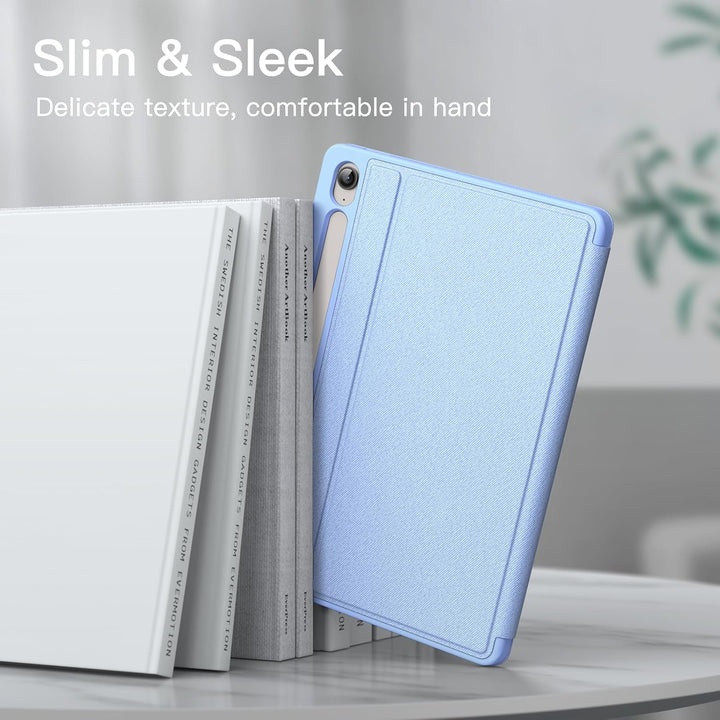 JETech Hülle für Samsung Galaxy Tab S10 FE Plus/S10 FE+ 13,1 Zoll mit S Pen Halter, Dünn Folio Ständ