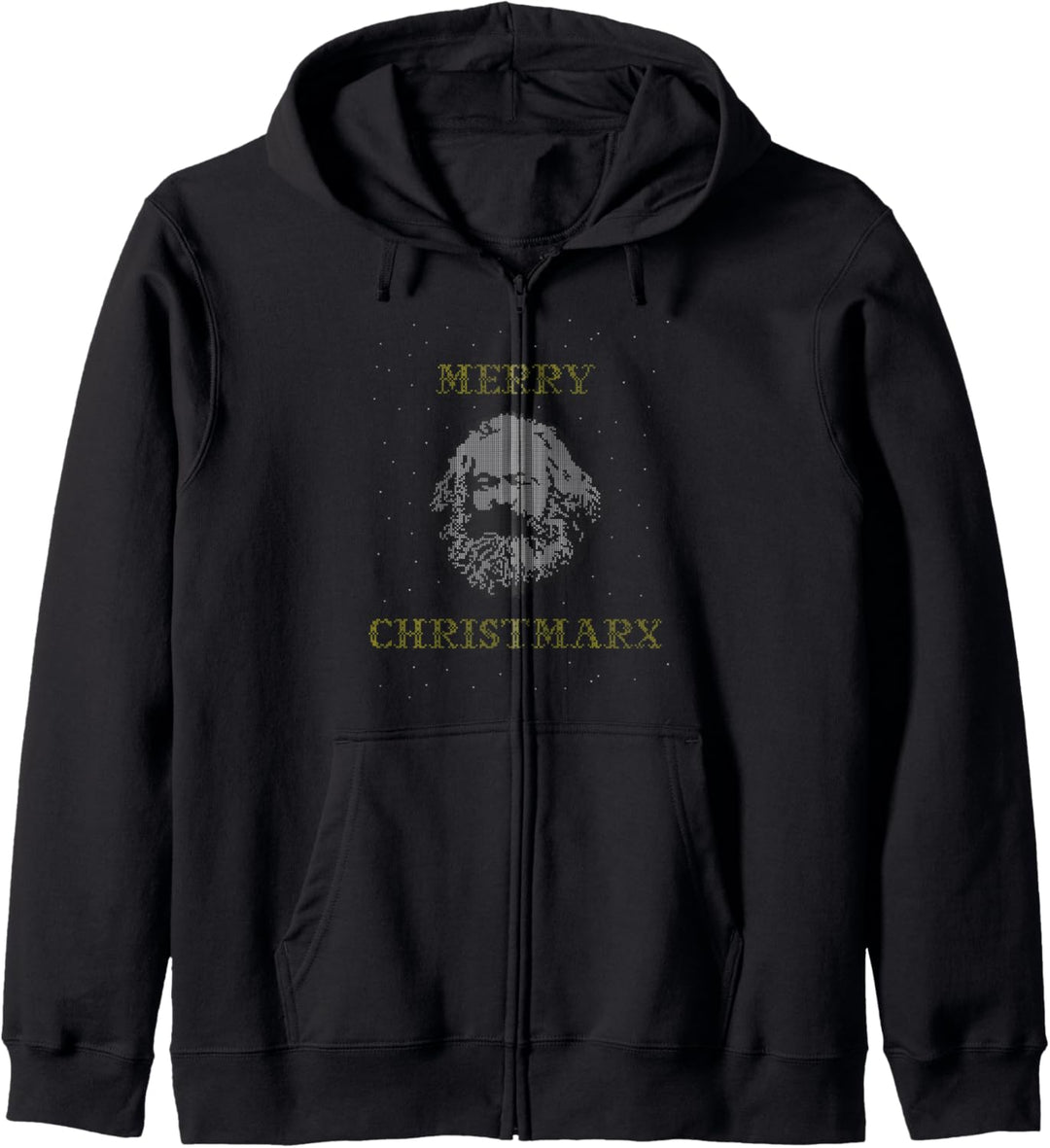 Karl Marx - Merry Christmarx - Shirt für Weihnachten Kapuzenjacke