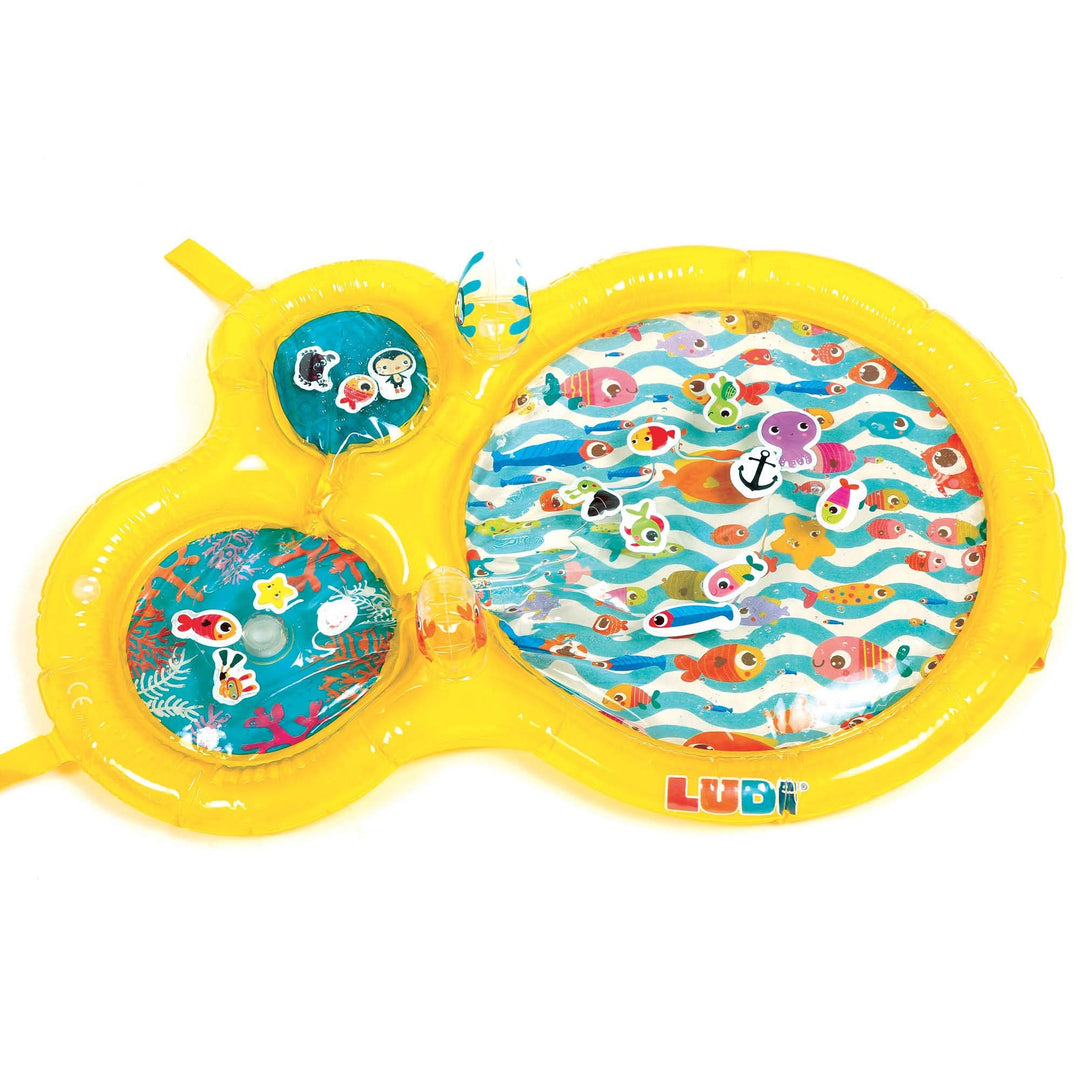 Ludi 30078 Teppich, Mehrfarbig, Large Fisch, Fisch