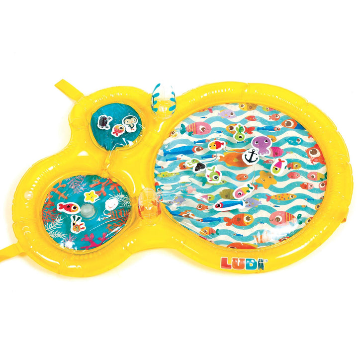 Ludi 30078 Teppich, Mehrfarbig, Large Fisch, Fisch