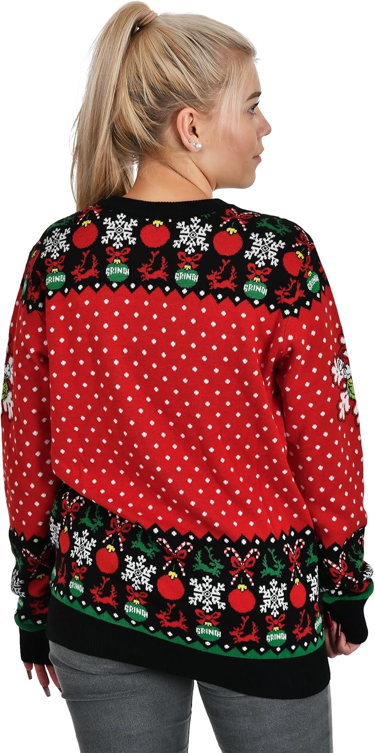 Elbenwald Strickpullover Weihnachten in verschiedenen Designs für Herren Damen Unisex Baumwolle Mehr