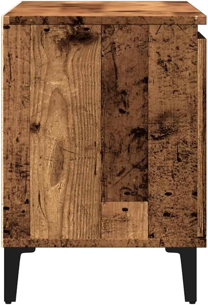 vidaXL TV-Ständer aus Holz 102 x 35 x 50 cm aus mehrschichtigem Holz, Hi-Fi-Schrank, TV-Bank, TV-Sch