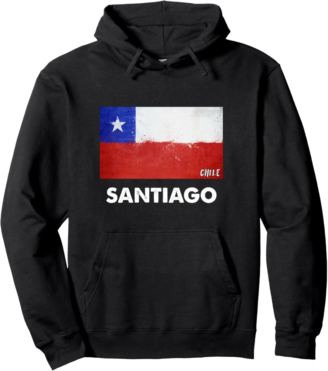 Santiago Chile Pullover Hoodie