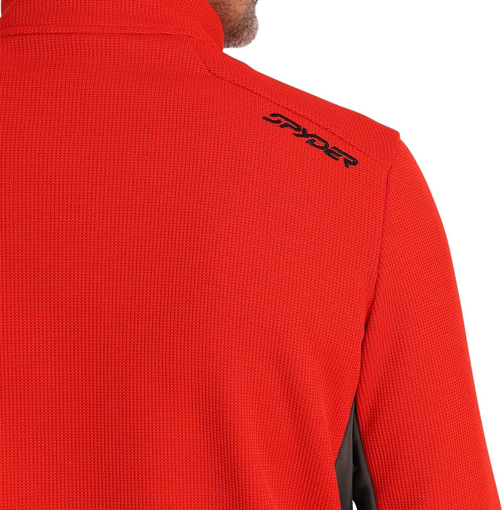 Spyder Herren Bandit 1/2 Zip Fleecejacke M Volcano, M Volcano