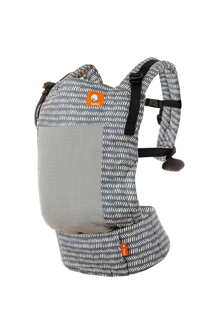 Tula Coast Free-To-Grow Babytrage für Neugeborene ab Geburt, Ergonomisch Baby-Tragetasche mit Mesh R