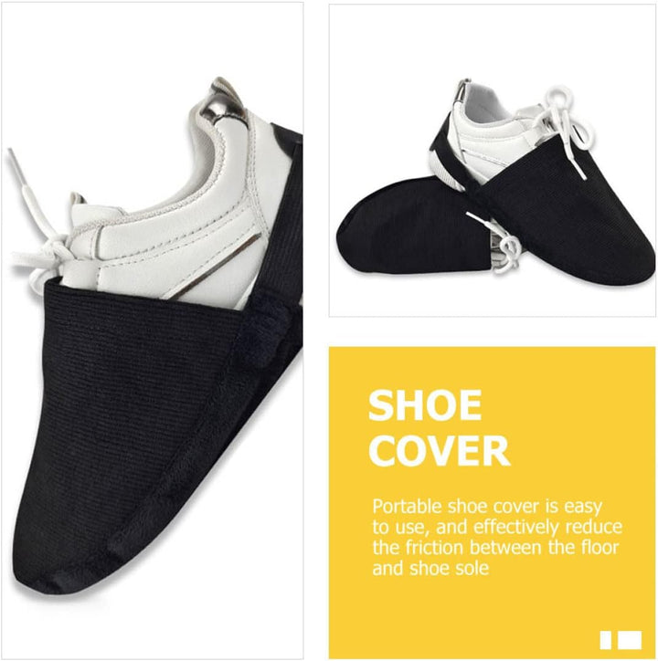 YARNOW 1 Paar Bowlingschuhüberzüge Bowling-Rutschmatte Bowlingschuh-Slider Bowlingschuhe Überschuhe