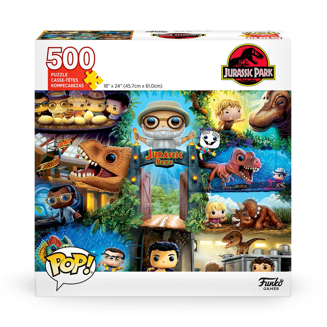 Pop! Rätsel Jurassic Park - 500 Stück - 45,7 cm x 61 cm - Englisch, Jurassic Park